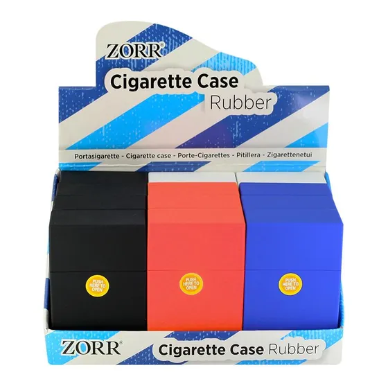 ZORR Zigarettenbox Rubber Touch-Open