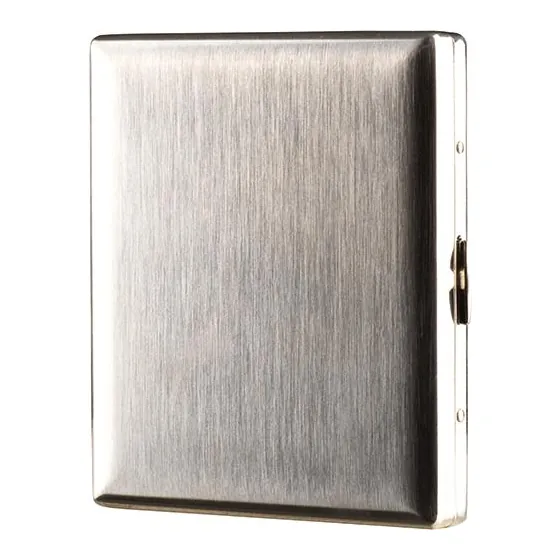 ZORR Zigarettenetui nickel brushed