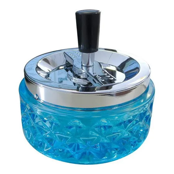 ZORR Glasaschenbecher Blau