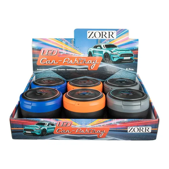 ZORR Autoaschenbecher LED