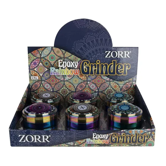 ZORR Grinder Epoxy Rainbow